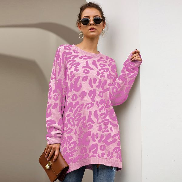 woman leopard knitted sweater winter animal print winter thick long sleeve female pullovers casual sj3083, White;black
woman leopard knitted sweater winter animal print winter thick long sleeve female pullovers casual sj3083, White;black