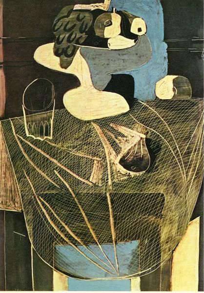 pablo picasso classical oil painting still life with fishing net nature morte au filet de peche 100% handmade on white canvas picasso769
pablo picasso classical oil painting still life with fishing net nature morte au filet de peche 100% handmade on white canvas picasso769