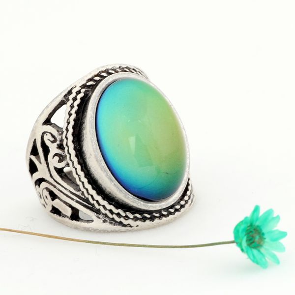 fashion antique silver emotion feeling color change mood stone ring for gift, Golden;silver
fashion antique silver emotion feeling color change mood stone ring for gift, Golden;silver