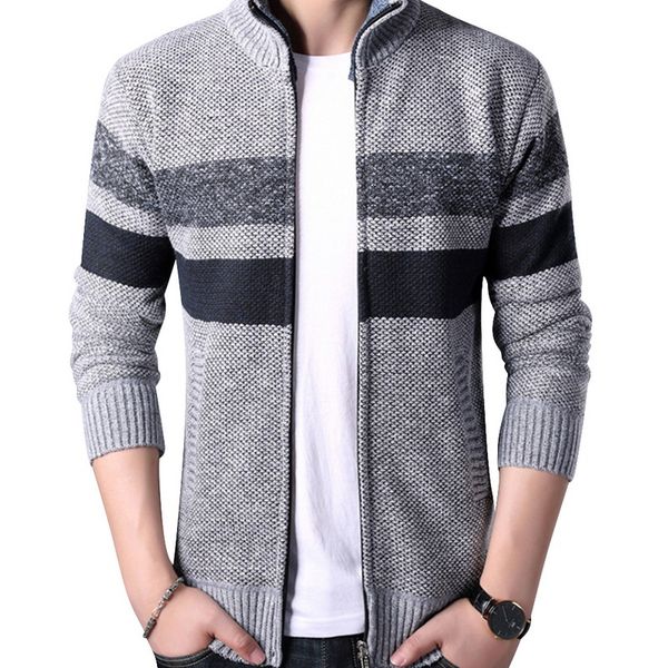 laamei 2019 new autumn winter sweater men jacket strap zipper sweaters knitwear warm sweatercoat cardigans men clothing, White;black
laamei 2019 new autumn winter sweater men jacket strap zipper sweaters knitwear warm sweatercoat cardigans men clothing, White;black
