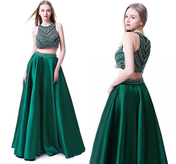 custom made off the shoulder dark green beaded 2 pieces prom dresses 2019 floor length prom gowns fashion party dress, Black
custom made off the shoulder dark green beaded 2 pieces prom dresses 2019 floor length prom gowns fashion party dress, Black