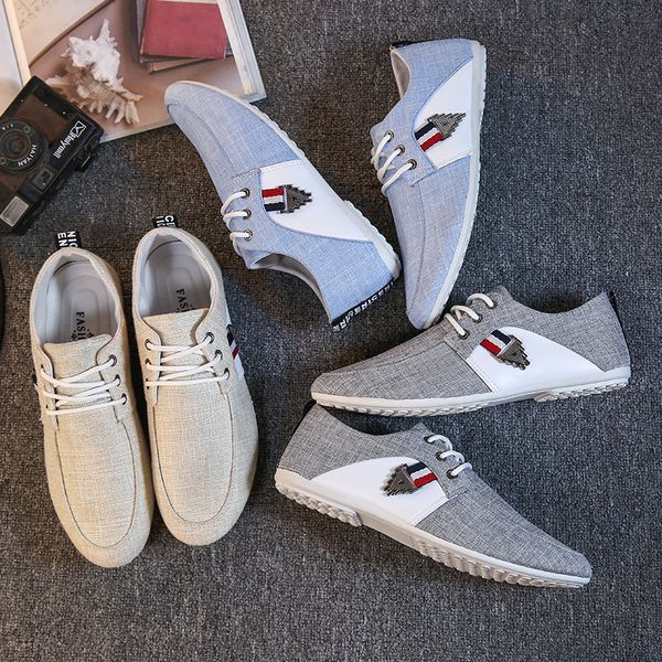 autumn men shoes men flats canvas lacing shoes breathable casual single flats fashion summer style, Black
autumn men shoes men flats canvas lacing shoes breathable casual single flats fashion summer style, Black