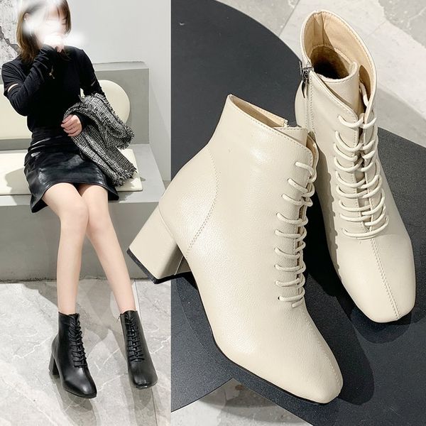 lace up winter boots lady women shoes autumn leather booties luxury designer zipper boots-women 2020 ankle fashion rubber rock, Black
lace up winter boots lady women shoes autumn leather booties luxury designer zipper boots-women 2020 ankle fashion rubber rock, Black