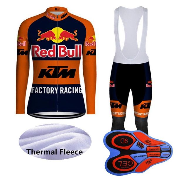 new ktm team winter cycling jersey set men long sleeve thermal fleece road bike outfits mtb bicycle clothing sports uniform y101601, Black;red
new ktm team winter cycling jersey set men long sleeve thermal fleece road bike outfits mtb bicycle clothing sports uniform y101601, Black;red