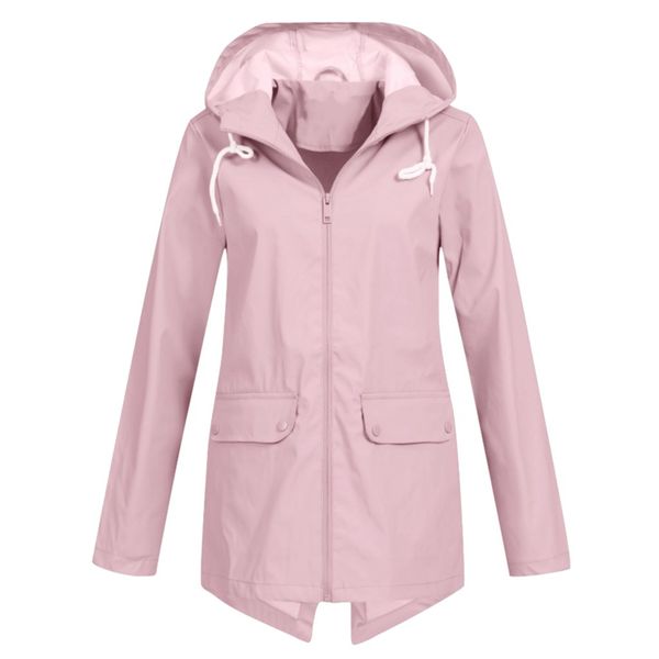 women casual solid jacket outdoor plus size hooded windproof loose coat autumn long sleeve outdoor clothing chamarra impermeable, Blue;black
women casual solid jacket outdoor plus size hooded windproof loose coat autumn long sleeve outdoor clothing chamarra impermeable, Blue;black