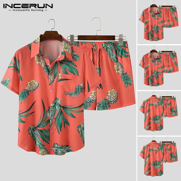 men summer printed sets short sleeve lapel hawaiian vacation shirt casual shorts men loose breathable suits 2 pieces 3xl incerun, Gray
men summer printed sets short sleeve lapel hawaiian vacation shirt casual shorts men loose breathable suits 2 pieces 3xl incerun, Gray