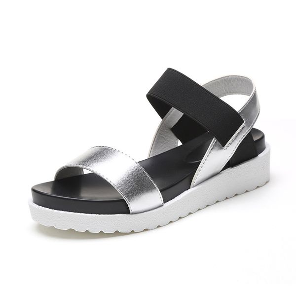 women's sandals summer 2020 new wild korean fashion non-slip thick bottom muffin with women's shoes flat beach, Black
women's sandals summer 2020 new wild korean fashion non-slip thick bottom muffin with women's shoes flat beach, Black