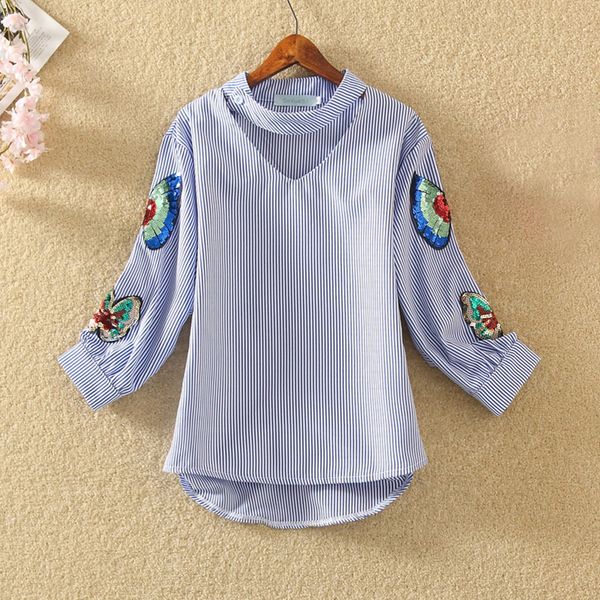 zjaiss women blouses 2019 fashion long sleeve office shirt chiffon blouse blue striped shirt casual blusas femininas, White
zjaiss women blouses 2019 fashion long sleeve office shirt chiffon blouse blue striped shirt casual blusas femininas, White