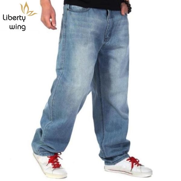 men's jeans large man loose hip hop wash blue baggy denim pants men casual classic cowboys plus size 30-46 pantalon homme jean
men's jeans large man loose hip hop wash blue baggy denim pants men casual classic cowboys plus size 30-46 pantalon homme jean