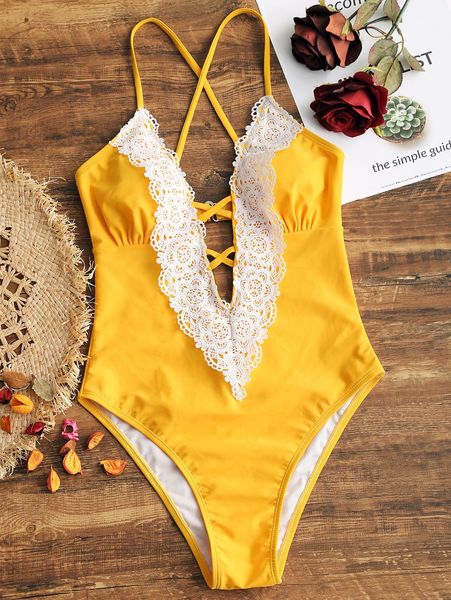 te0n6 lace one-piece belly-covering slim triangle holiday lace one-piece bikini swimsuit belly-covering slim triangle bikini holid, White;black
te0n6 lace one-piece belly-covering slim triangle holiday lace one-piece bikini swimsuit belly-covering slim triangle bikini holid, White;black