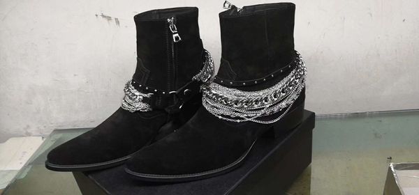new list genuine leather half boots fashion casual full grain leather shoes factory outet sl personality ankle boots, Black
new list genuine leather half boots fashion casual full grain leather shoes factory outet sl personality ankle boots, Black