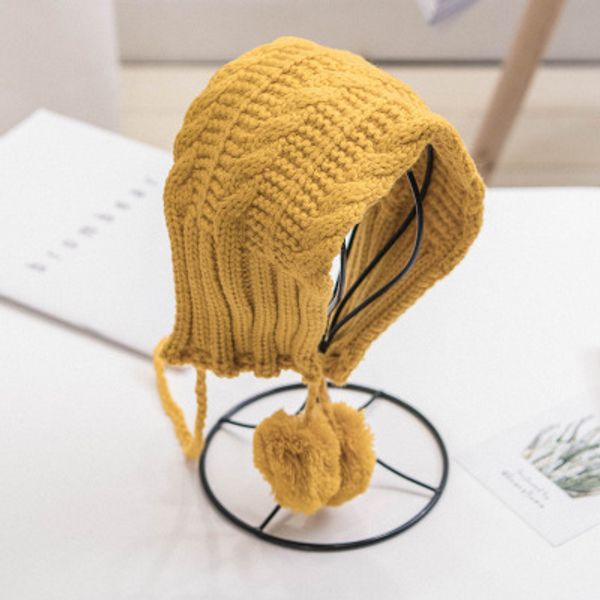 1-6t fashion newborn infant baby girl boy hat kid warm knit beanie hat fur pom pom beret crochet hemming casual caps, Yellow
1-6t fashion newborn infant baby girl boy hat kid warm knit beanie hat fur pom pom beret crochet hemming casual caps, Yellow