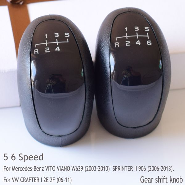 fit for - vito viano w639 sprinter ii 906 for vw crafter i 2e 2f car 5/6 speed gear shift stick knob lever handball
fit for - vito viano w639 sprinter ii 906 for vw crafter i 2e 2f car 5/6 speed gear shift stick knob lever handball