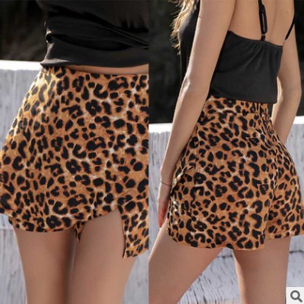 2020 women ruffled leopard print skirt side zipper faldas mujer female basic streetwear summer casual mini short skirts, White;black
2020 women ruffled leopard print skirt side zipper faldas mujer female basic streetwear summer casual mini short skirts, White;black