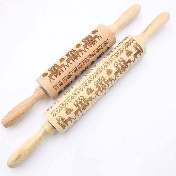 christmas embossing wooden rolling pins engraved roller baking tools reindeer snowflake and merry cookies biscuit fondant cake gift wx9-1154
christmas embossing wooden rolling pins engraved roller baking tools reindeer snowflake and merry cookies biscuit fondant cake gift wx9-1154
