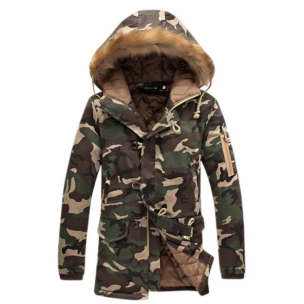 yiwa new jacket overcoat cotton jacket camouflage padded clothes large collar long warm soft thickening, Black;brown
yiwa new jacket overcoat cotton jacket camouflage padded clothes large collar long warm soft thickening, Black;brown