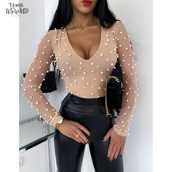 women v neck mesh beading long sleeve slim casual t shirt femme european punk bottoming tee spring 2020 sj5583m, White
women v neck mesh beading long sleeve slim casual t shirt femme european punk bottoming tee spring 2020 sj5583m, White