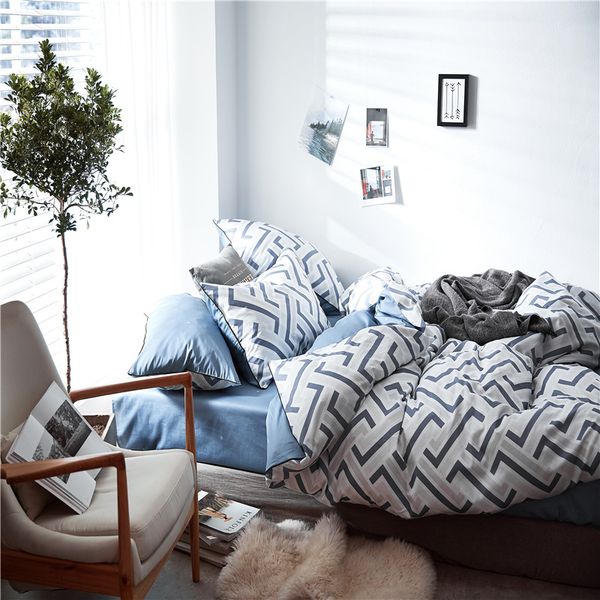 blue geometric pattern home textile bedding set duvet cover set geometric bed 3/4pcs bed brief linen duvet cover
blue geometric pattern home textile bedding set duvet cover set geometric bed 3/4pcs bed brief linen duvet cover
