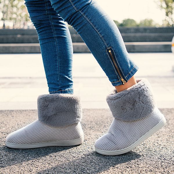 women winter snow boots outdoor fur keep warm shoes female flock slip-on woolen boots solid casual boots, Black
women winter snow boots outdoor fur keep warm shoes female flock slip-on woolen boots solid casual boots, Black