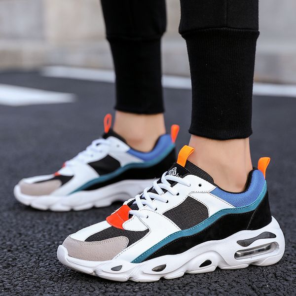 men's sneakers breathable lace-up running shoes sneakers platform shoes men classic outdoor leisure sports 2019
men's sneakers breathable lace-up running shoes sneakers platform shoes men classic outdoor leisure sports 2019