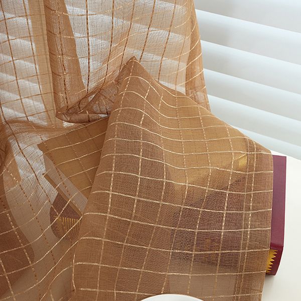 creative design plaid tulle window treatments sheer curtains for living room linen organza curtains yarn for bedroom sm-1801
creative design plaid tulle window treatments sheer curtains for living room linen organza curtains yarn for bedroom sm-1801