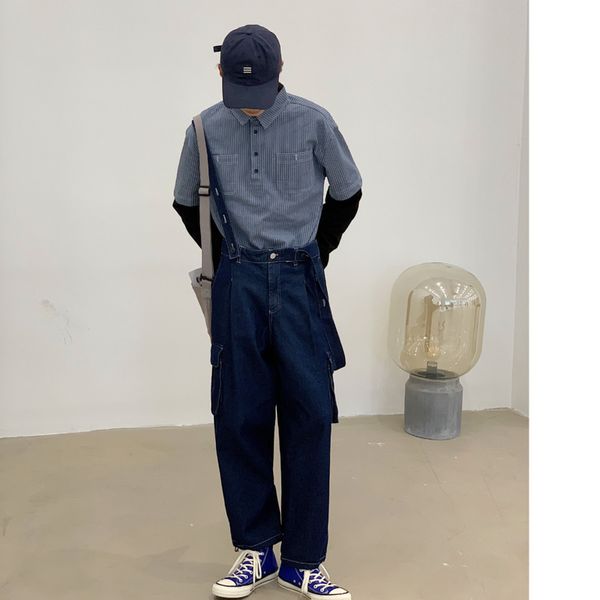 men's pants 2021 spring and summer fashion trend korean version of the couple wind casual straight tube sling jeans joggers streetwear, Black
men's pants 2021 spring and summer fashion trend korean version of the couple wind casual straight tube sling jeans joggers streetwear, Black