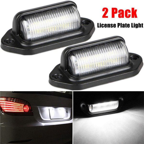 universal 2pcs 6led 12-24v license plate light car rear truck lamp tail lamp side for trailers lorries van caravans
universal 2pcs 6led 12-24v license plate light car rear truck lamp tail lamp side for trailers lorries van caravans