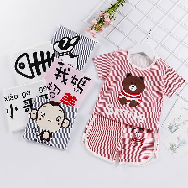 2020 summer 0-5-year-old children's short sleeve suit pure cotton boy shorts girl's infant t-shirt thin, Black;white
2020 summer 0-5-year-old children's short sleeve suit pure cotton boy shorts girl's infant t-shirt thin, Black;white