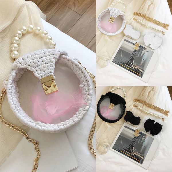 women's fashion hand-woven bag diy woven shoulder bag wild messenger
women's fashion hand-woven bag diy woven shoulder bag wild messenger