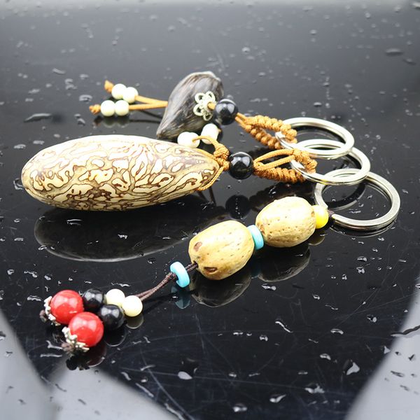 fruit keychain thousand eyes bodhi keychain original seed keychain selection large white seed high-end car key chain, Silver
fruit keychain thousand eyes bodhi keychain original seed keychain selection large white seed high-end car key chain, Silver