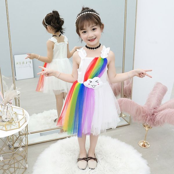 summer dress for girls vestidos 2020 toddler girl dress rainbow print mesh cute party dresses prinsessenjurken meisjes, Red;yellow
summer dress for girls vestidos 2020 toddler girl dress rainbow print mesh cute party dresses prinsessenjurken meisjes, Red;yellow