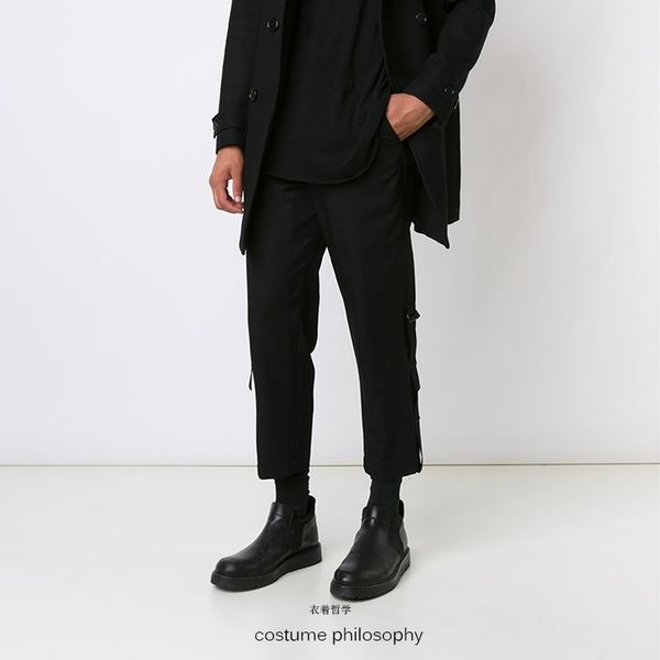 new 27-44 2018 men's clothing gd hair stylist fashion catwalk street personality design casual pants trousers plus size costumes, Black
new 27-44 2018 men's clothing gd hair stylist fashion catwalk street personality design casual pants trousers plus size costumes, Black