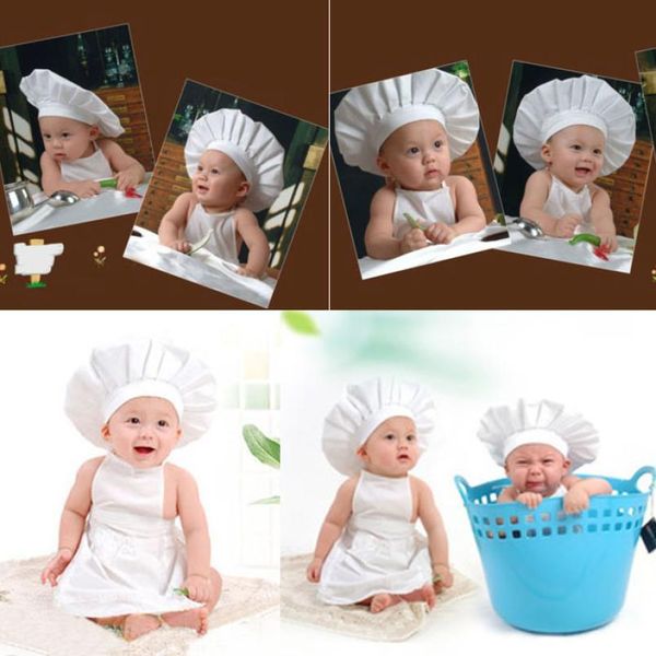 kids costumes cotton blended p pgraphy chef white cook costume ps pgraphy prop newborn hat apron 0~12 m
kids costumes cotton blended p pgraphy chef white cook costume ps pgraphy prop newborn hat apron 0~12 m