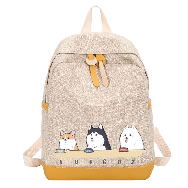 cartoon animal husky shiba inu dog printing linen school bag school backpack shoulder bags backpacks
cartoon animal husky shiba inu dog printing linen school bag school backpack shoulder bags backpacks