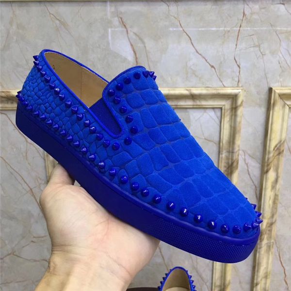 2020 c l designer shoes studded spikes fashion red suede leather mens womens flat bottoms luxury shoes party lovers shoes 36-45, Black
2020 c l designer shoes studded spikes fashion red suede leather mens womens flat bottoms luxury shoes party lovers shoes 36-45, Black