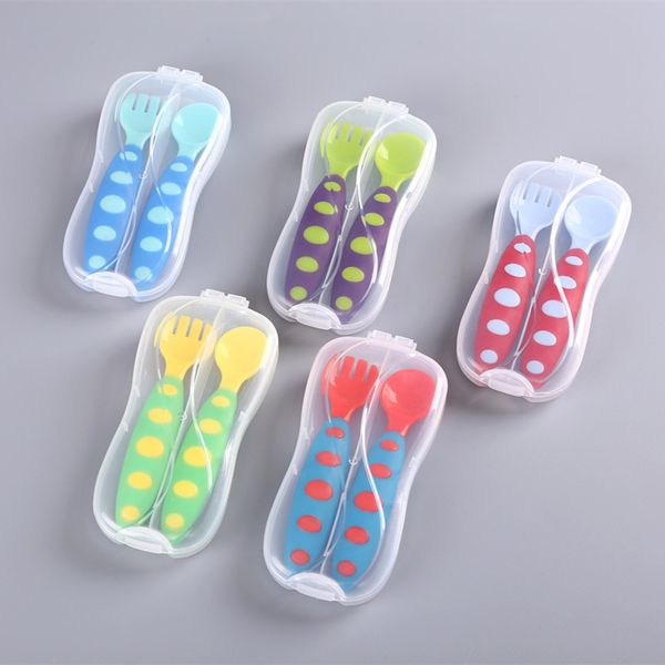 t baby tableware baby feeding spoon and fork set infants training spoon fork with storage box
t baby tableware baby feeding spoon and fork set infants training spoon fork with storage box