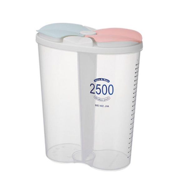kitchen grain storage box transparent plastic compartment barrel household sealed cereal storage containers jar
kitchen grain storage box transparent plastic compartment barrel household sealed cereal storage containers jar