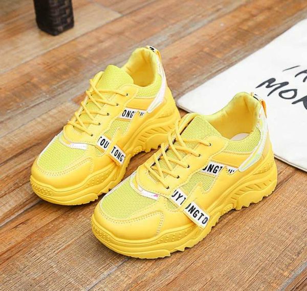 women platform chunky sneakers lace-up casual vulcanize shoes luxury designer old dad female fashion sneakers 35-41, Black
women platform chunky sneakers lace-up casual vulcanize shoes luxury designer old dad female fashion sneakers 35-41, Black
