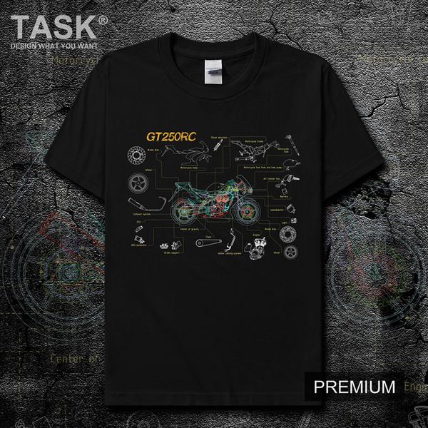 illustrations of motorcycle gt250rc parts creative men's and women's cotton short sleeve t-shirt, White;black
illustrations of motorcycle gt250rc parts creative men's and women's cotton short sleeve t-shirt, White;black