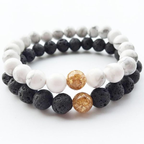 natural stone bracelet bangle lovers couples balance pretty jewelry black & white stone beads strand distance bracelets black lava bracelets
natural stone bracelet bangle lovers couples balance pretty jewelry black & white stone beads strand distance bracelets black lava bracelets