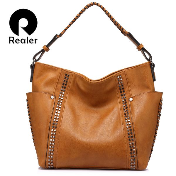 realer women crossbody bag shoulder bag female casual totes ladies handbag large capacity fashion rivet messenger handle
realer women crossbody bag shoulder bag female casual totes ladies handbag large capacity fashion rivet messenger handle
