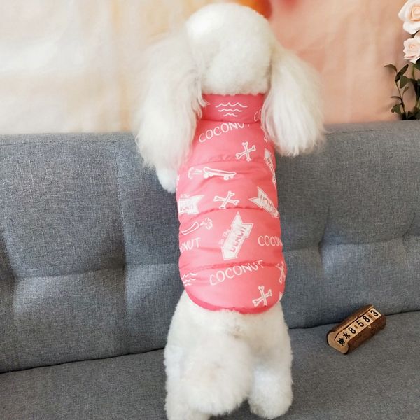 winter warm small dog coat padded jacket casual printed cotton vest puppy warm down parkas for small and medium dog
winter warm small dog coat padded jacket casual printed cotton vest puppy warm down parkas for small and medium dog
