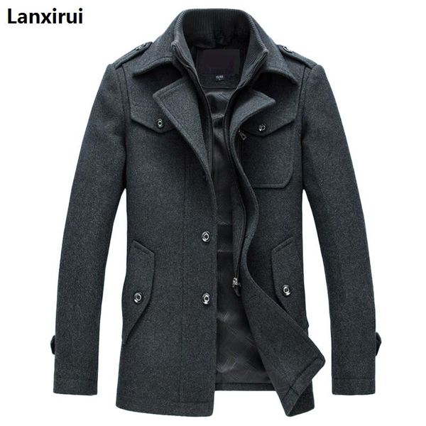 winter jacket men thickening wool coat slim fit jackets fashion outerwear warm man casual jacket overcoat pea coat plus size 3xl, Black
winter jacket men thickening wool coat slim fit jackets fashion outerwear warm man casual jacket overcoat pea coat plus size 3xl, Black