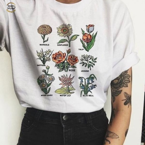 harajuku shirt flower plant letter ladies women letter printed graphic cute summer cartoon ladies women female casual tees, White
harajuku shirt flower plant letter ladies women letter printed graphic cute summer cartoon ladies women female casual tees, White
