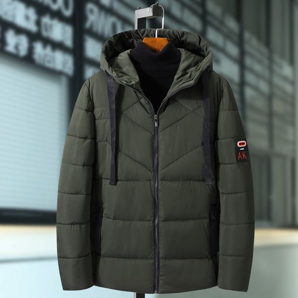 2019 winter coat men's large size thick down cotton suit loose fat increase cotton jacket coat casual thick warm parka, Black
2019 winter coat men's large size thick down cotton suit loose fat increase cotton jacket coat casual thick warm parka, Black