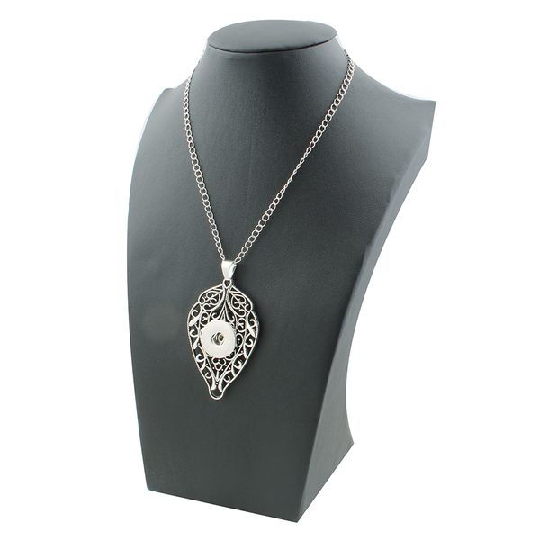 fashion-necklace 18mm snap button necklaces &pendants leaf shape statement long necklace for women diy jewelry zg050 christmas gift, Silver
fashion-necklace 18mm snap button necklaces &pendants leaf shape statement long necklace for women diy jewelry zg050 christmas gift, Silver