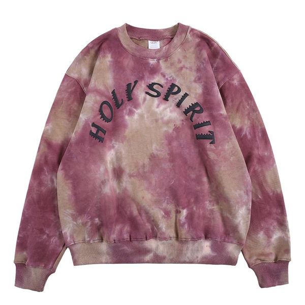 autumn and winter europe and america kanye retro tie-dye distressed holy spirit foam men and women printed loose cotton sweater
autumn and winter europe and america kanye retro tie-dye distressed holy spirit foam men and women printed loose cotton sweater