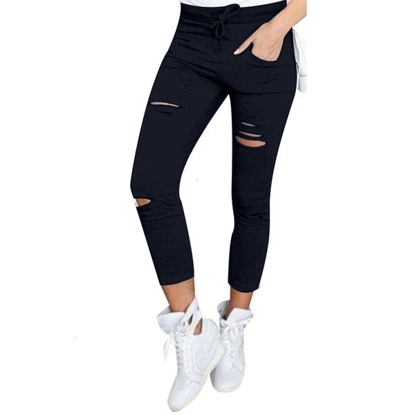 high waist skinny fashion boyfriend material jeans for women hole vintage girls slim ripped denim pencil pants, Blue
high waist skinny fashion boyfriend material jeans for women hole vintage girls slim ripped denim pencil pants, Blue