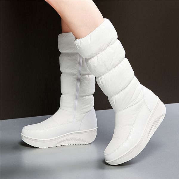 fedonas women mid-calf 2020 new winter keep long warm round toe female snow boots side zipper platforms casual shoes woman mx200324, Black
fedonas women mid-calf 2020 new winter keep long warm round toe female snow boots side zipper platforms casual shoes woman mx200324, Black