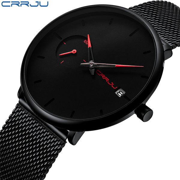 crrju спорт дата мужские часы top brand luxury водонепроницаемые спортивные часы мужчины ультра тонкий циферблат кварцевые часы повседневный, Slivery;brown
crrju спорт дата мужские часы top brand luxury водонепроницаемые спортивные часы мужчины ультра тонкий циферблат кварцевые часы повседневный, Slivery;brown